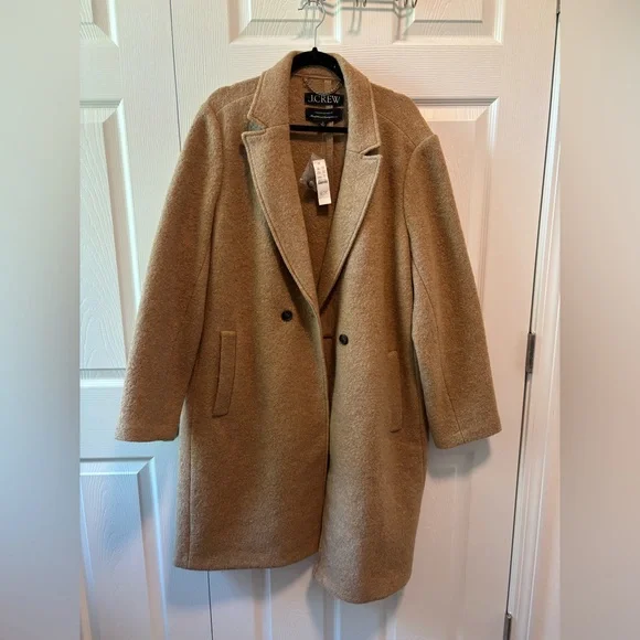 J.Crew Wool Trench Coat - Picture 3 of 7